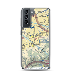 Boone Inc Airport (NC14) VFR Sectional Samsung Case