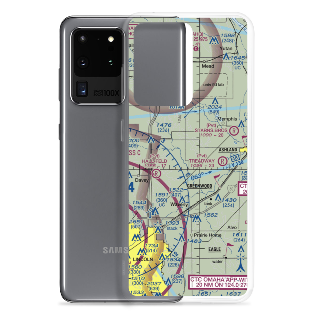 Bornmann Field (73NE) VFR Sectional Samsung Case Samsung Galaxy S20 Ultra model shown