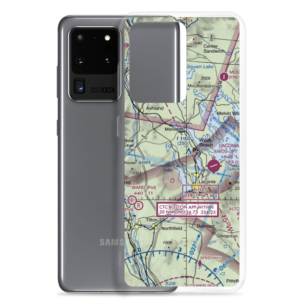 Bossey's Seaplane Base (16NH) VFR Sectional Samsung Case Samsung Galaxy S20 Ultra model shown