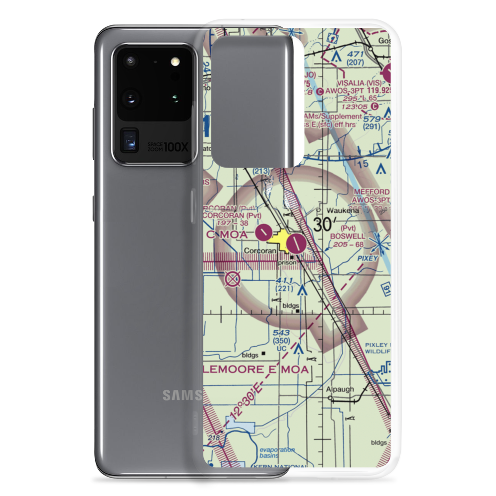 Boswell Airport (24CL) VFR Sectional Samsung Case Samsung Galaxy S20 Ultra model shown