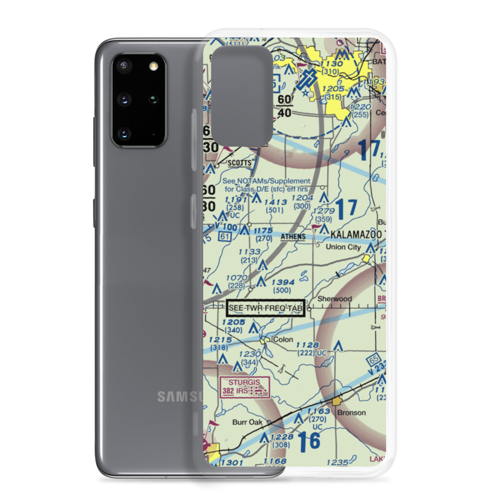 Boulder Canyon Airport (MI56) VFR Sectional Samsung Case Samsung Galaxy S20 Plus model shown
