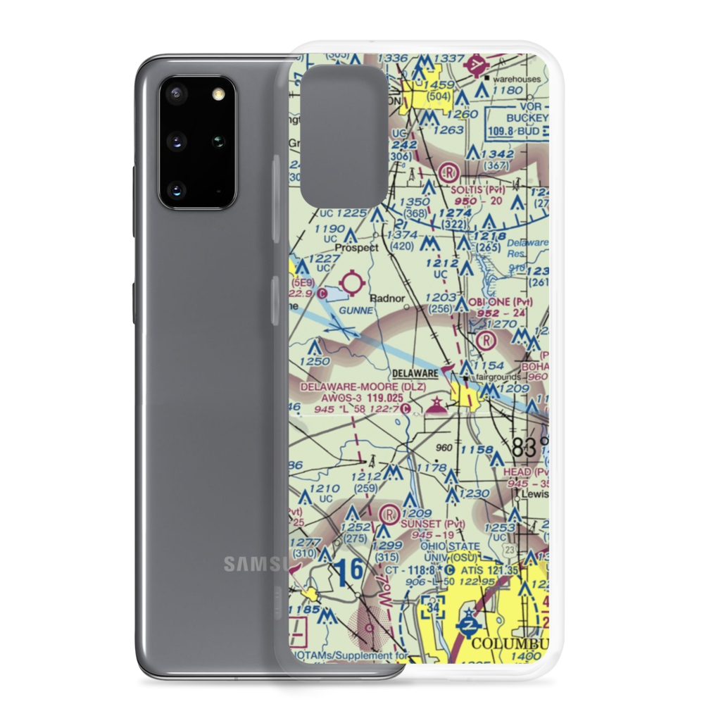 Bowman Field (63OI) VFR Sectional Samsung Case Samsung Galaxy S20 Plus model shown