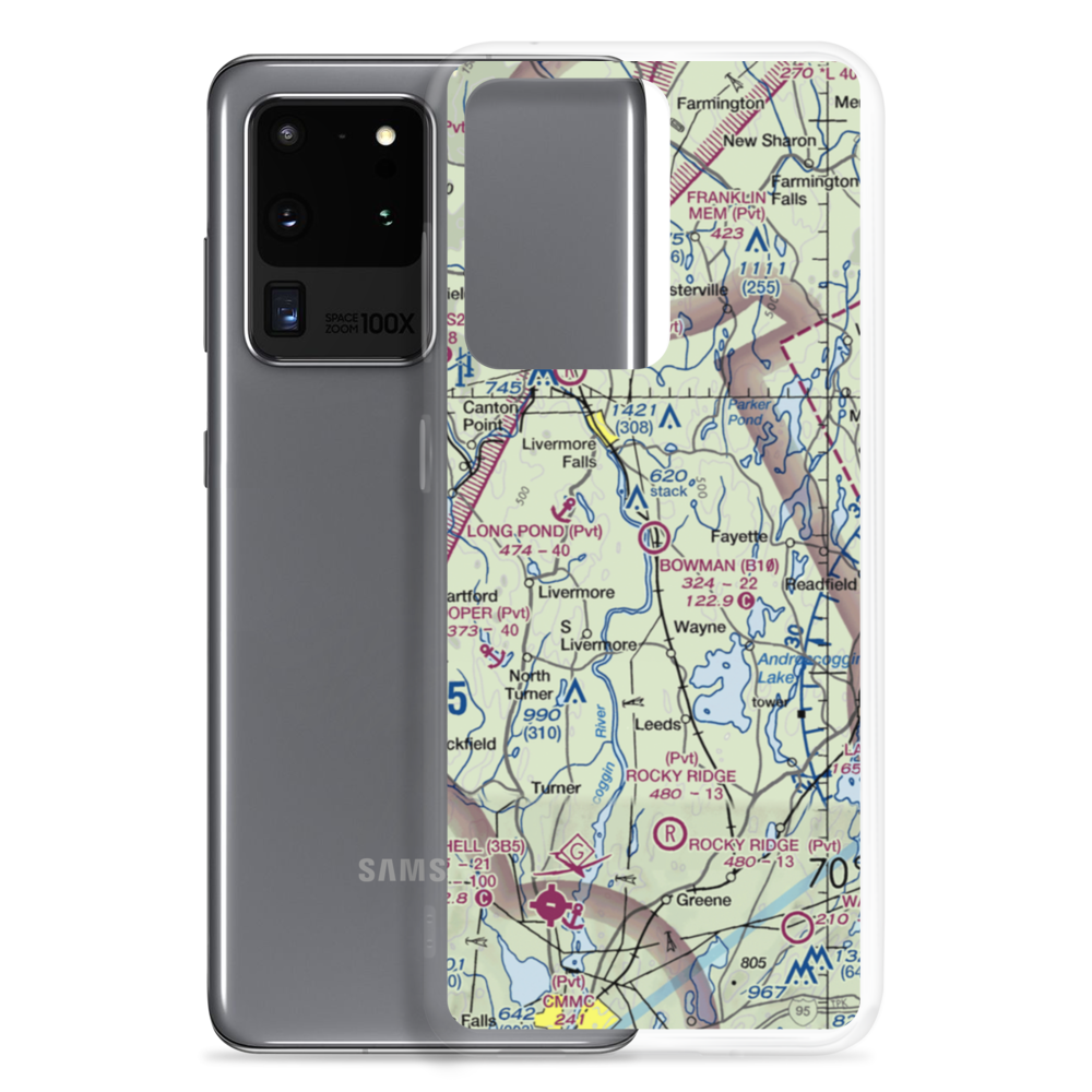 Bowman Field (B10) VFR Sectional Samsung Case Samsung Galaxy S20 Ultra model shown