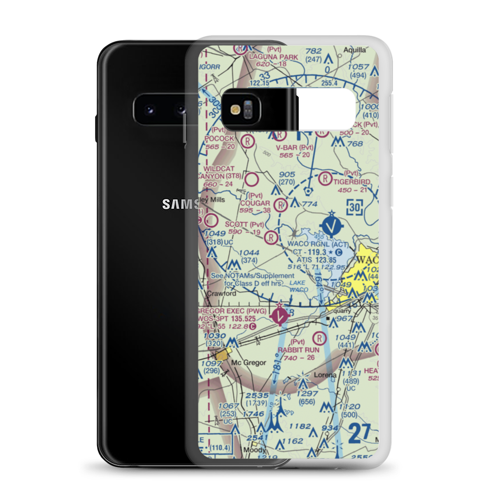 Boyd Field (54X) VFR Sectional Samsung Case Samsung Galaxy S10 model shown