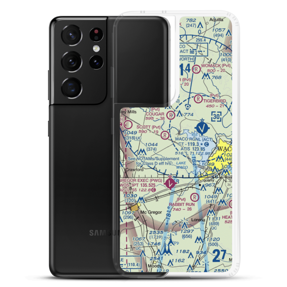Boyd Field (54X) VFR Sectional Samsung Case Samsung Galaxy S21 Ultra model shown