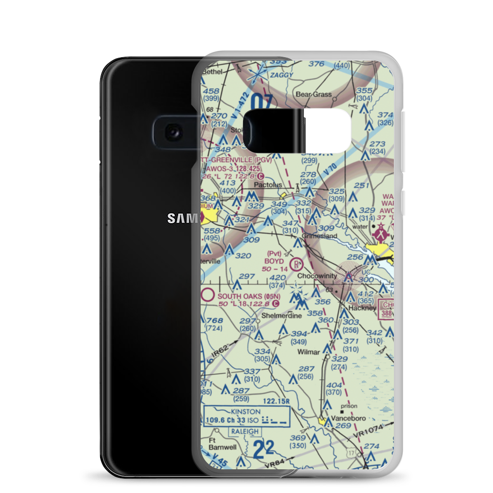 Boyd Field (NC49) VFR Sectional Samsung Case Samsung Galaxy S10e model shown
