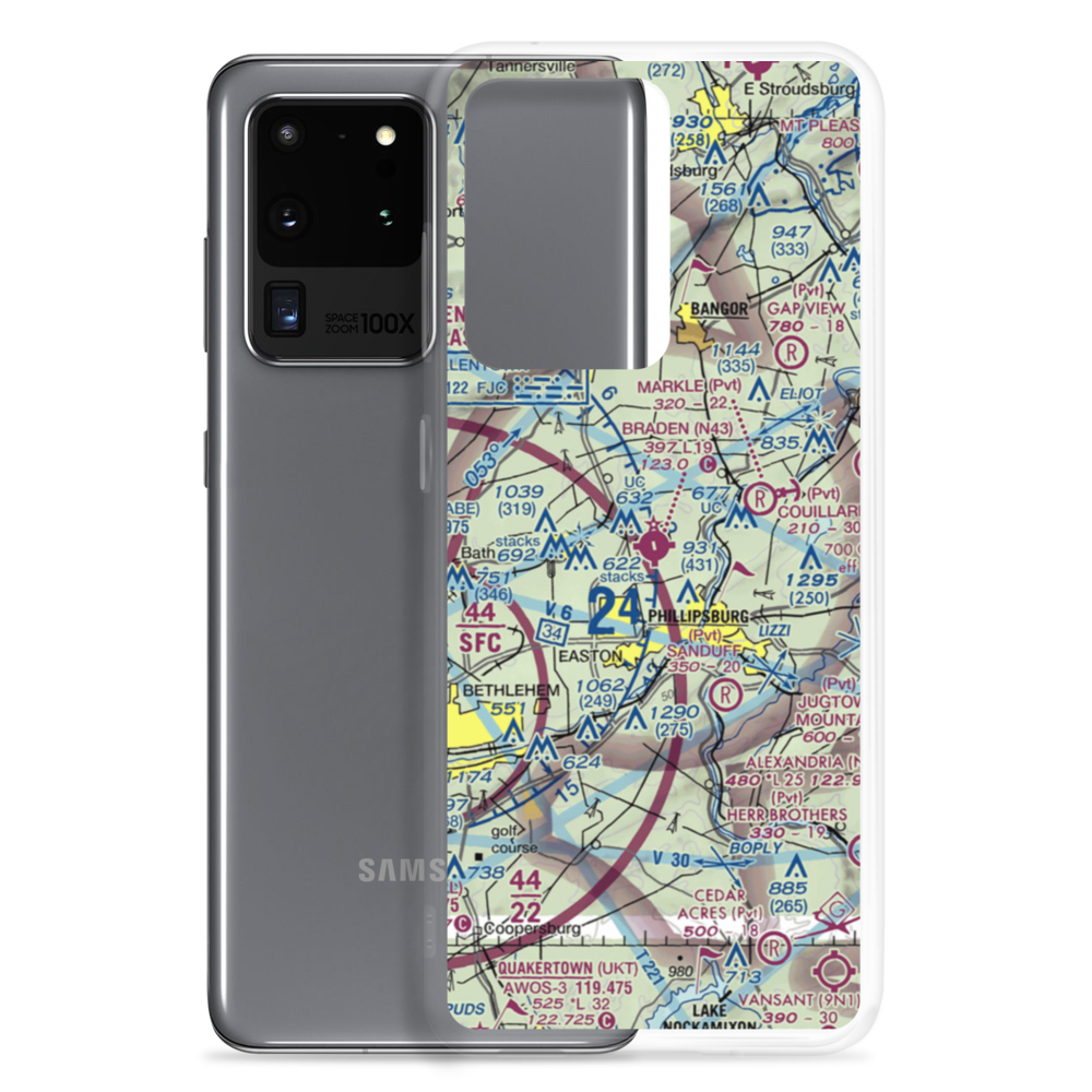 Braden Airpark (N43) VFR Sectional Samsung Case Samsung Galaxy S20 Ultra model shown