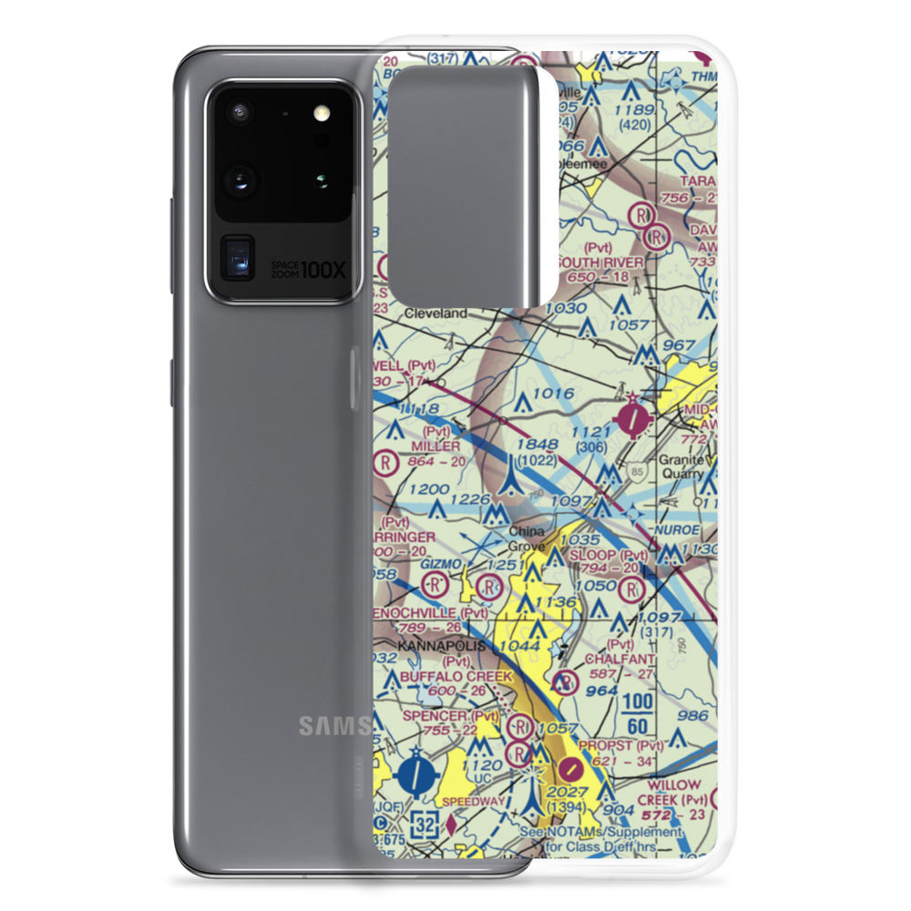 Bradley Field (NC29) VFR Sectional Samsung Case Samsung Galaxy S20 Ultra model shown