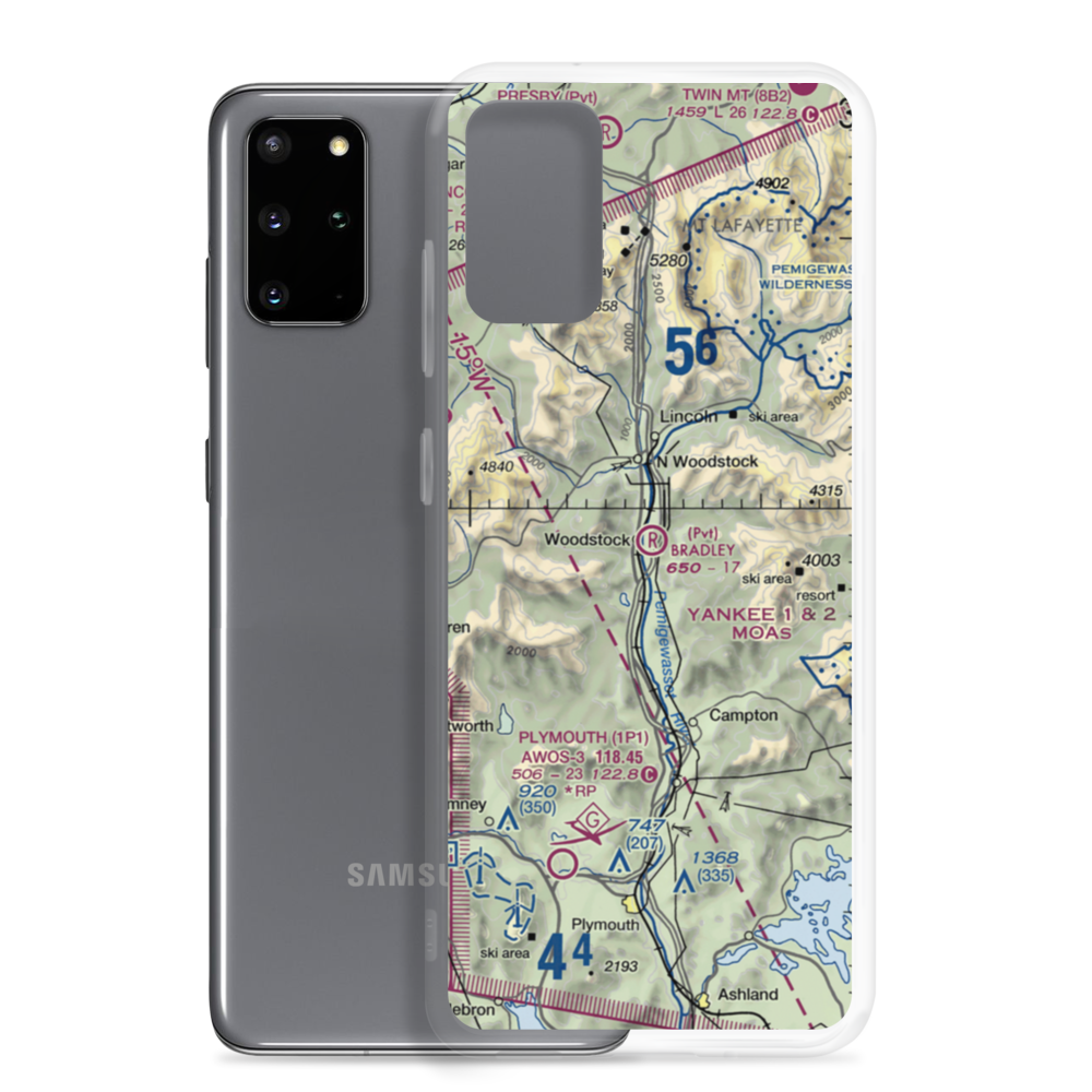 Bradley Field (NH49) VFR Sectional Samsung Case Samsung Galaxy S20 Plus model shown