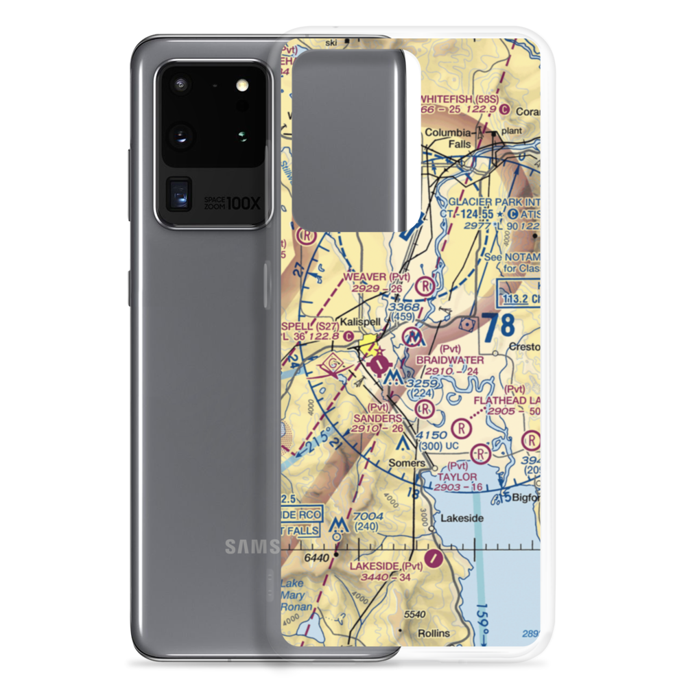 Braidwater Farm Airport (2MT2) VFR Sectional Samsung Case Samsung Galaxy S20 Ultra model shown