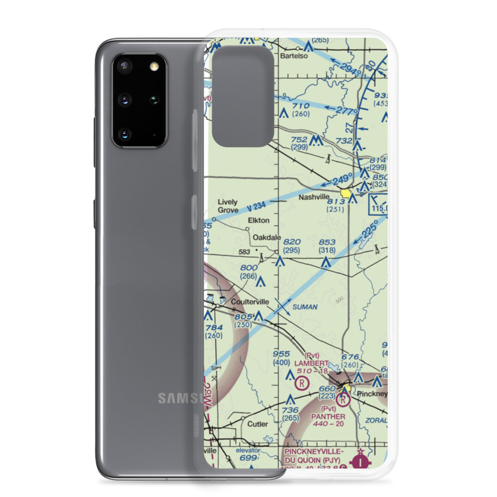 Brammeier Airport (7LL9) VFR Sectional Samsung Case Samsung Galaxy S20 Plus model shown
