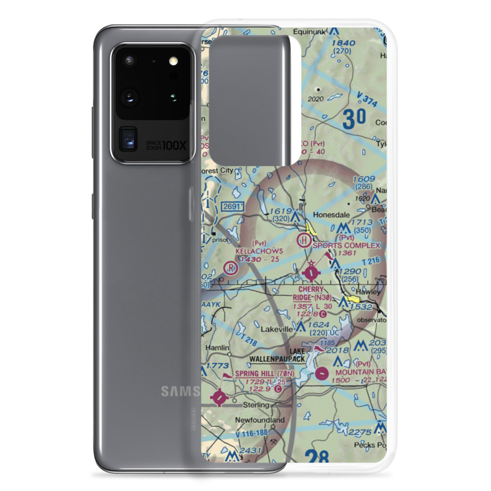 Branning Field (PN33) VFR Sectional Samsung Case Samsung Galaxy S20 Ultra model shown
