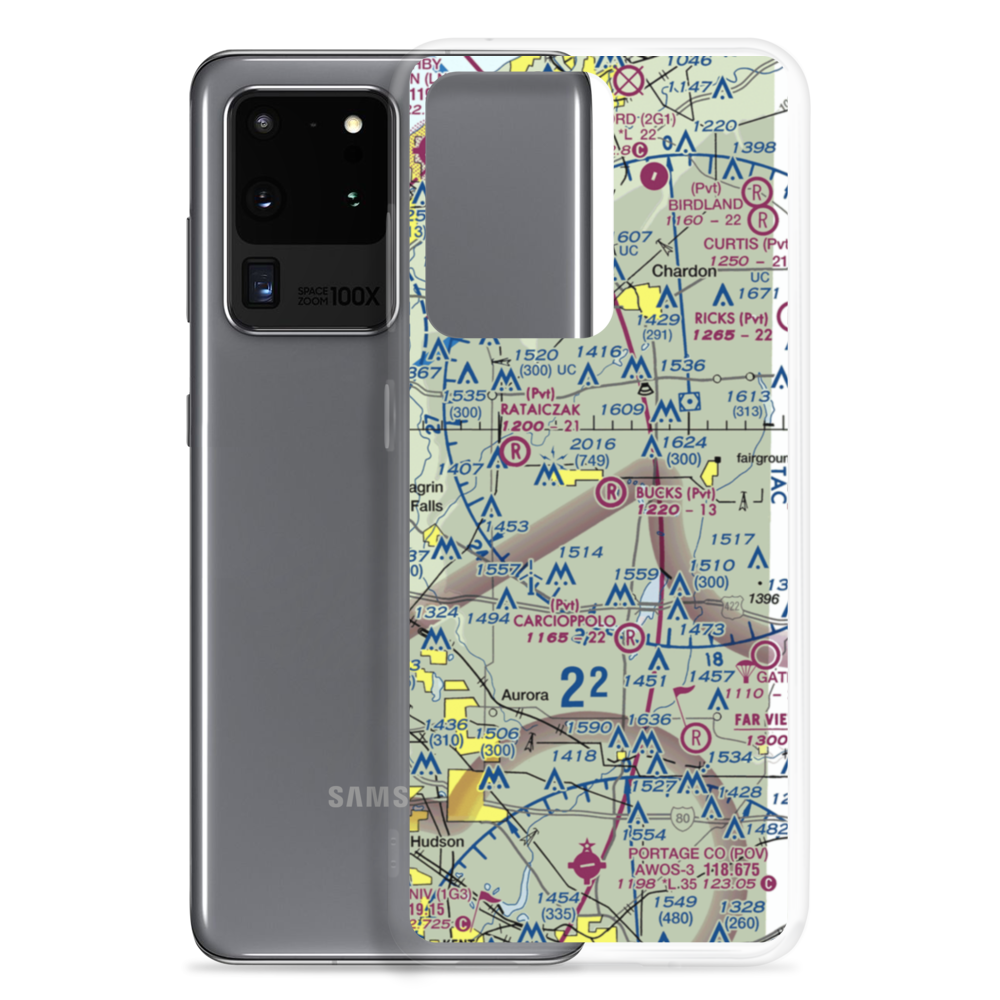 Brannon Field (8OI0) VFR Sectional Samsung Case Samsung Galaxy S20 Ultra model shown