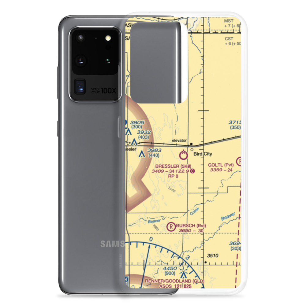 Bressler Field (5K0) VFR Sectional Samsung Case Samsung Galaxy S20 Ultra model shown