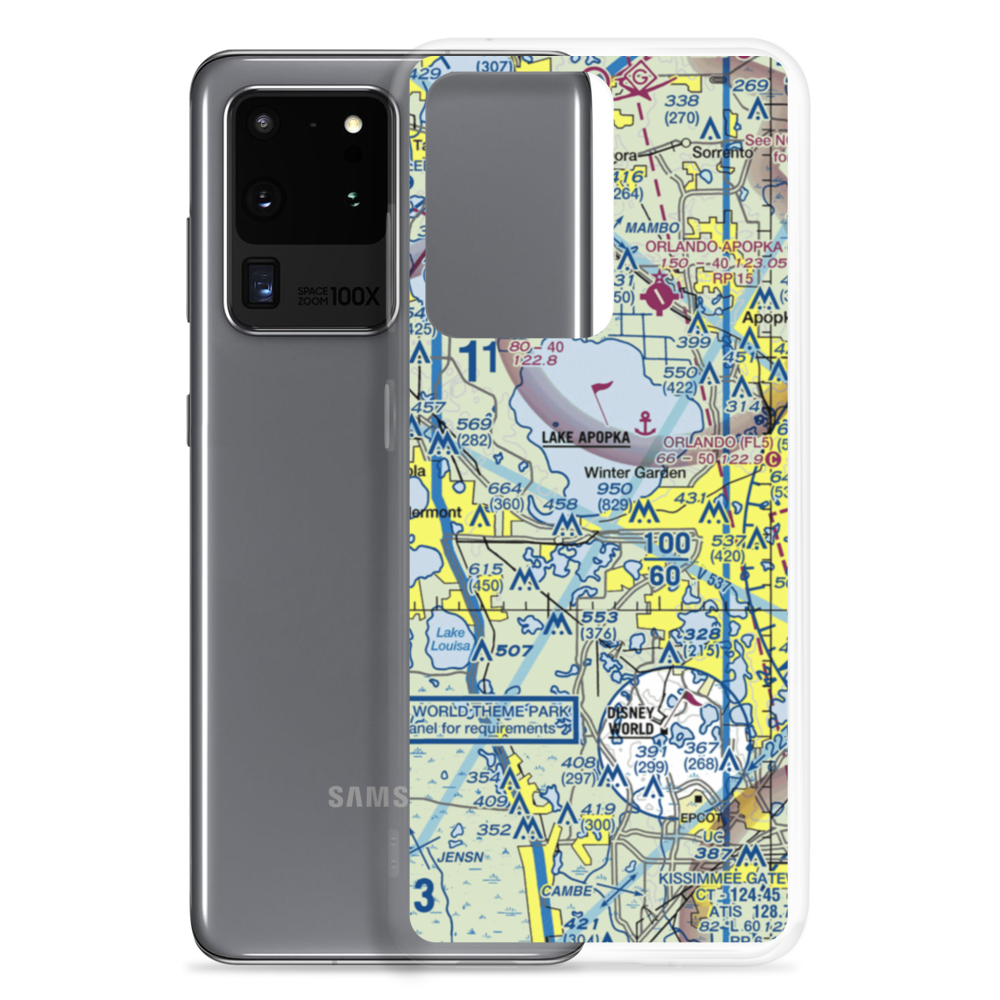 Briley Farm Seaplane Base (0FA5) VFR Sectional Samsung Case Samsung Galaxy S20 Ultra model shown