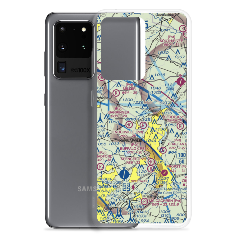 Broadway Airfield (44NC) VFR Sectional Samsung Case Samsung Galaxy S20 Ultra model shown