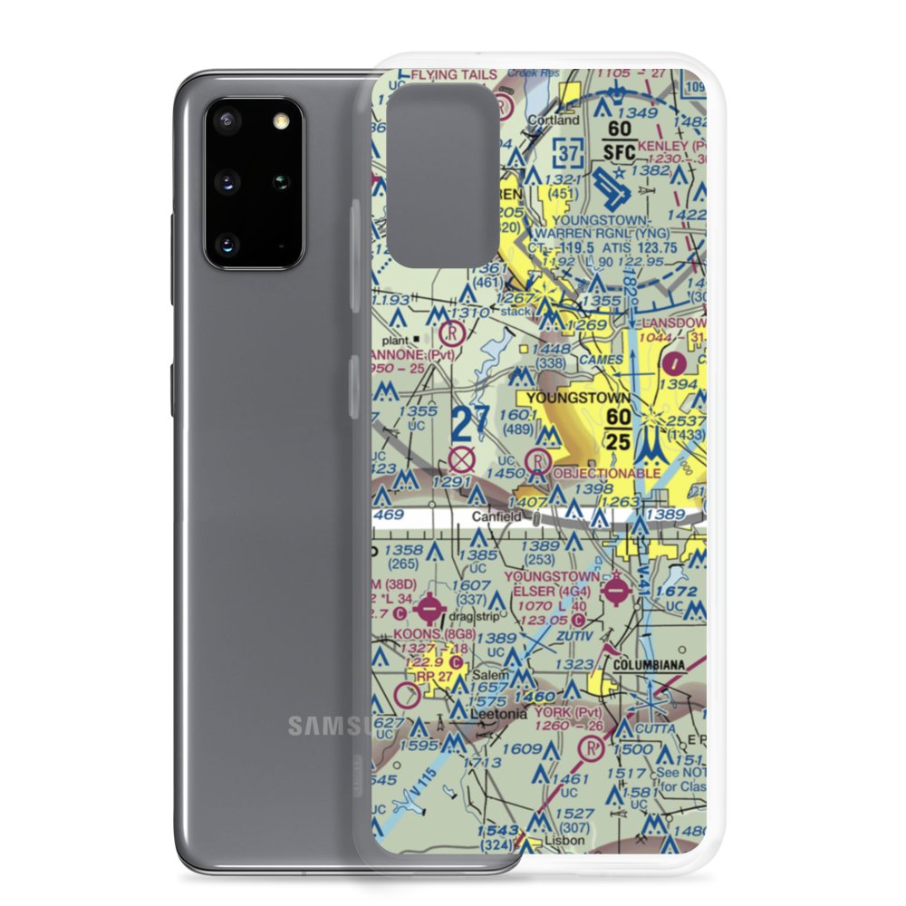 Brocker Field (4OI8) VFR Sectional Samsung Case Samsung Galaxy S20 Plus model shown