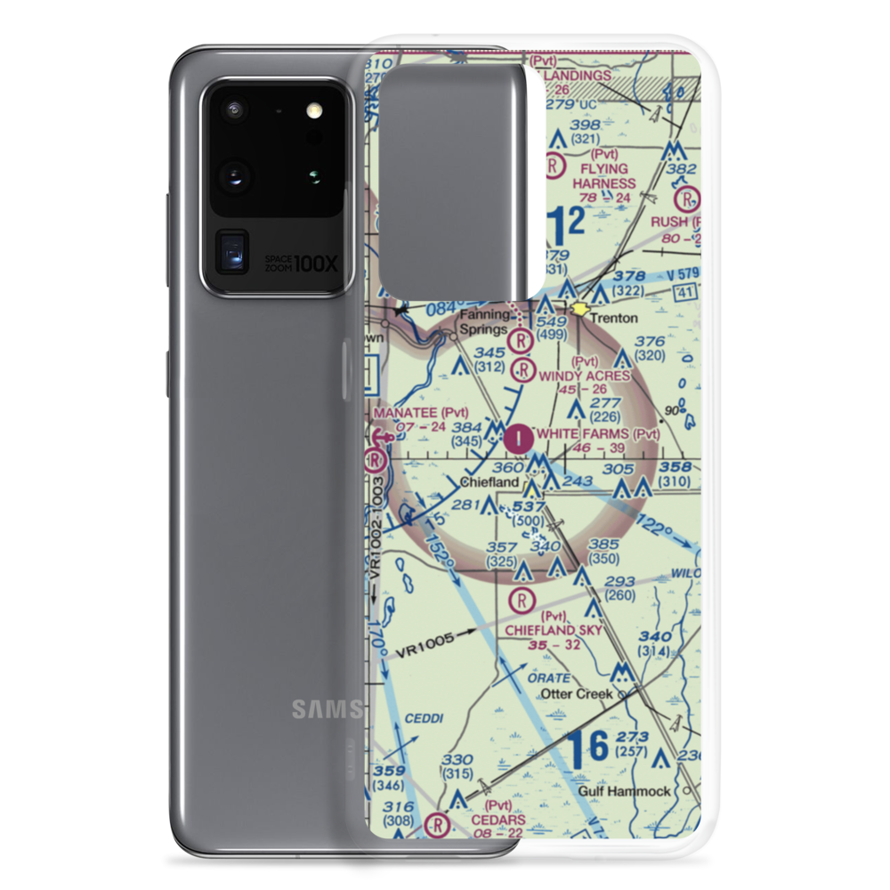 Brookins Air Strip (73FD) VFR Sectional Samsung Case Samsung Galaxy S20 Ultra model shown