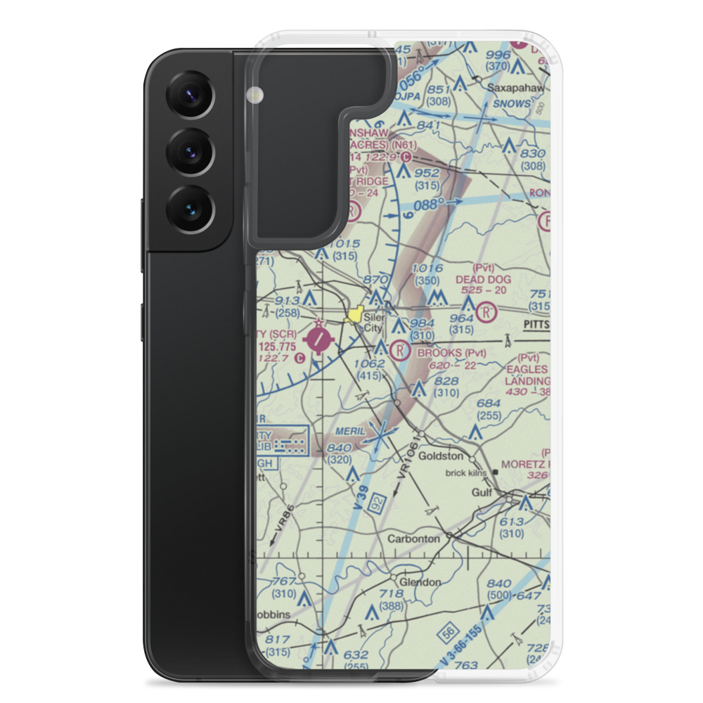 Brooks Field (8NC6) VFR Sectional Samsung Case Samsung Galaxy S22 Plus model shown