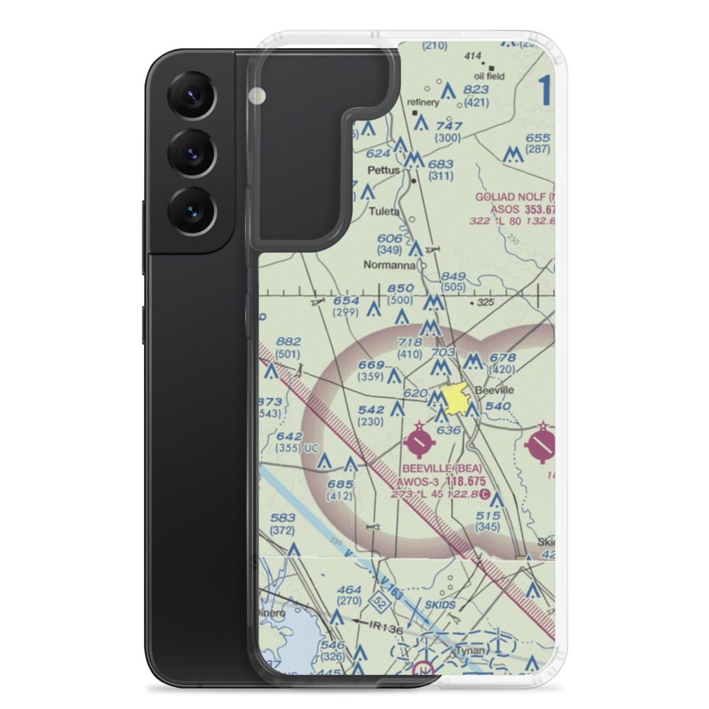 Brown Ranch Airport (57TX) VFR Sectional Samsung Case Samsung Galaxy S22 Plus model shown