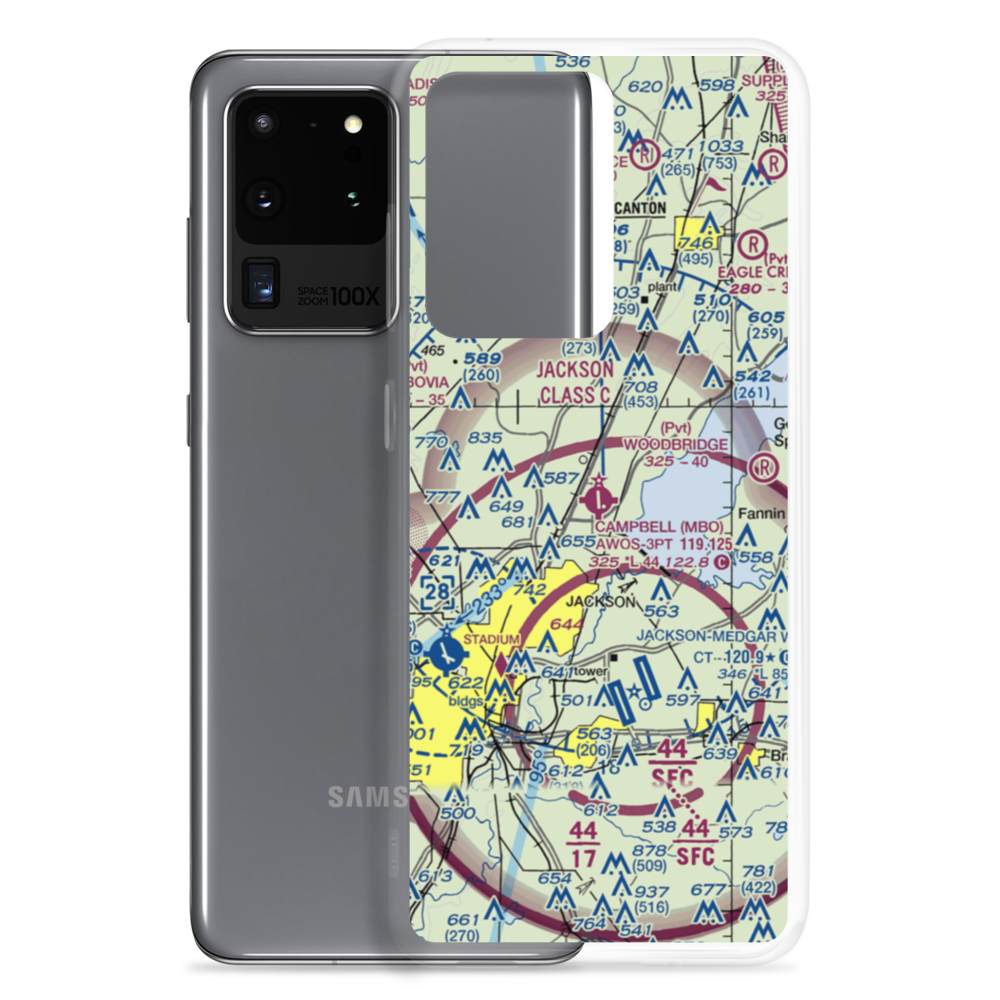 Bruce Campbell Field (MBO) VFR Sectional Samsung Case Samsung Galaxy S20 Ultra model shown