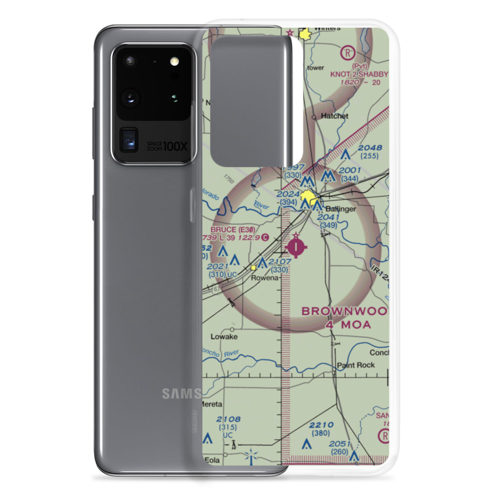 Bruce Field (E30) VFR Sectional Samsung Case Samsung Galaxy S20 Ultra model shown