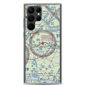 Brunswick Municipal Airport (LVL) VFR Sectional Samsung Case