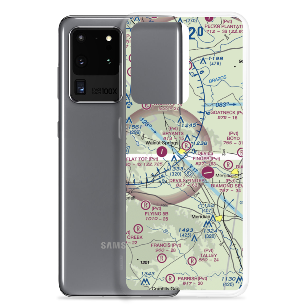 Bryant's Landing Airport (TS03) VFR Sectional Samsung Case Samsung Galaxy S20 Ultra model shown