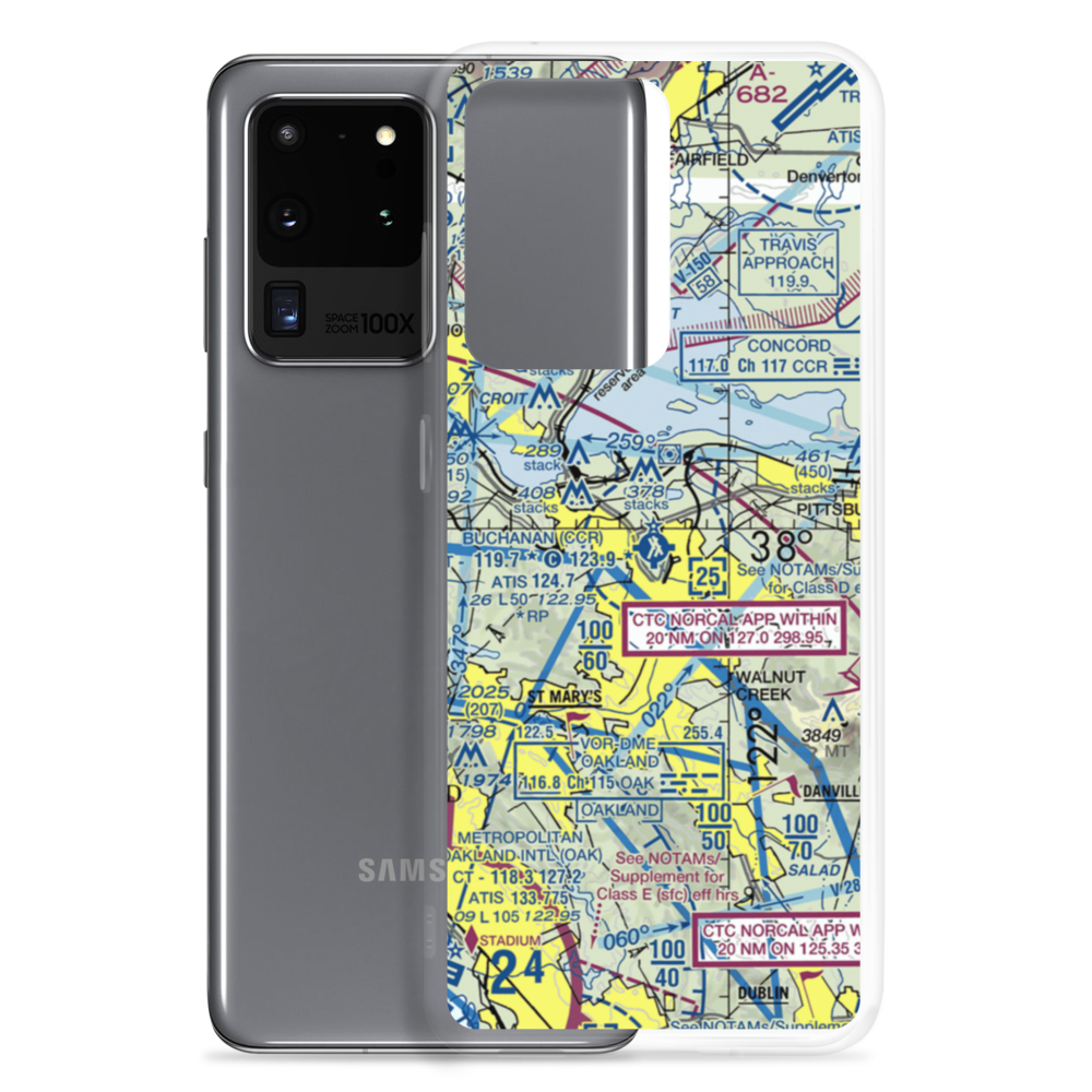 Buchanan Field (CCR) VFR Sectional Samsung Case Samsung Galaxy S20 Ultra model shown