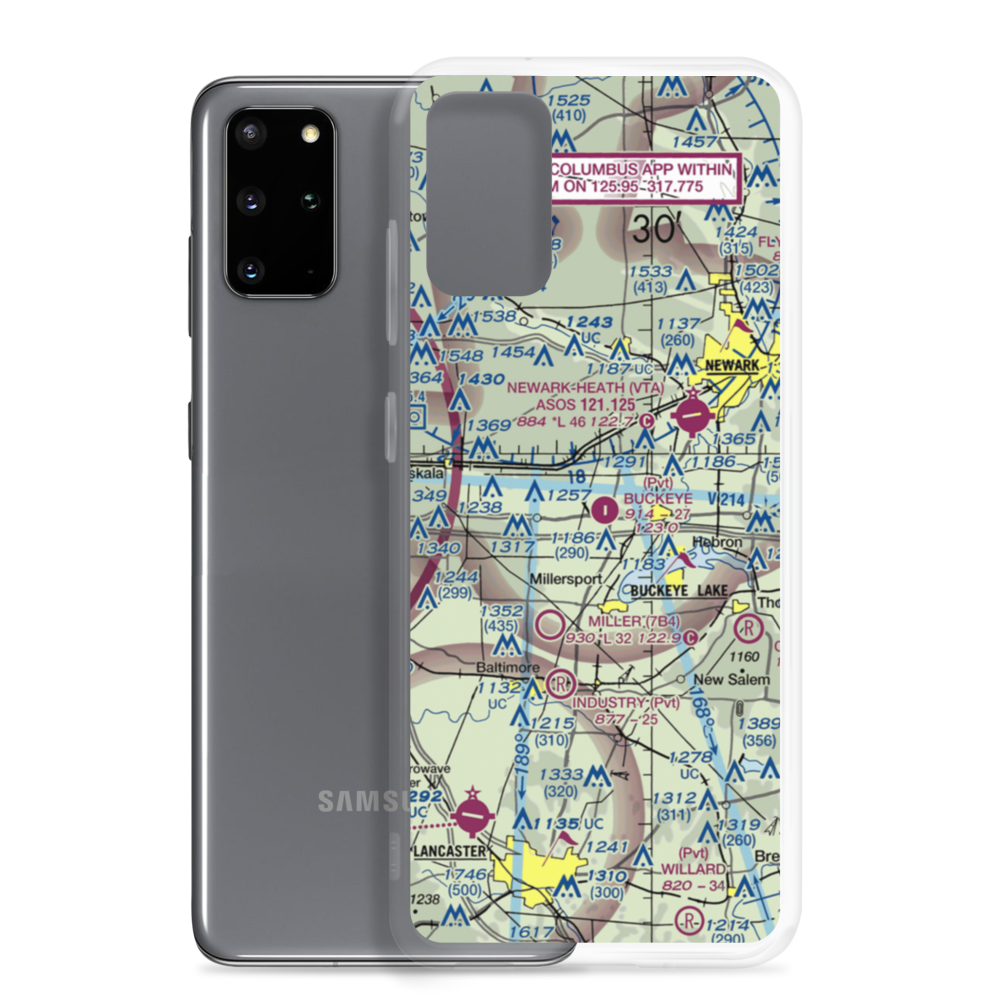 Buckeye Executive Airport (9OA5) VFR Sectional Samsung Case Samsung Galaxy S20 Plus model shown