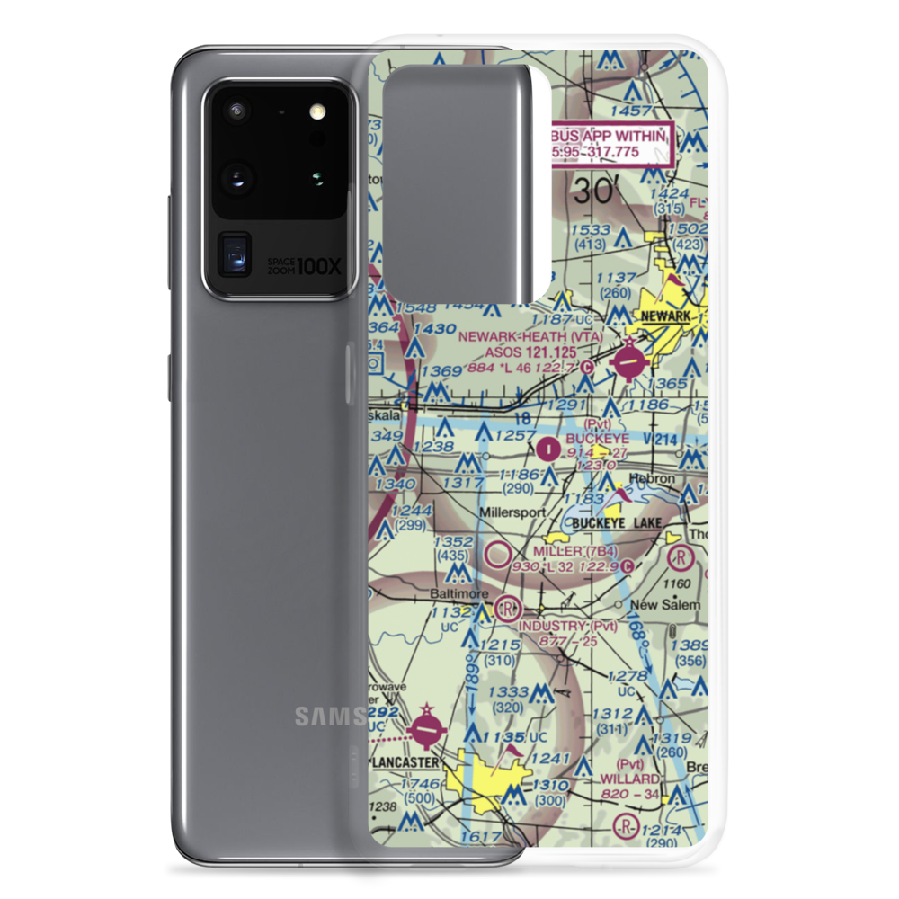 Buckeye Executive Airport (9OA5) VFR Sectional Samsung Case Samsung Galaxy S20 Ultra model shown