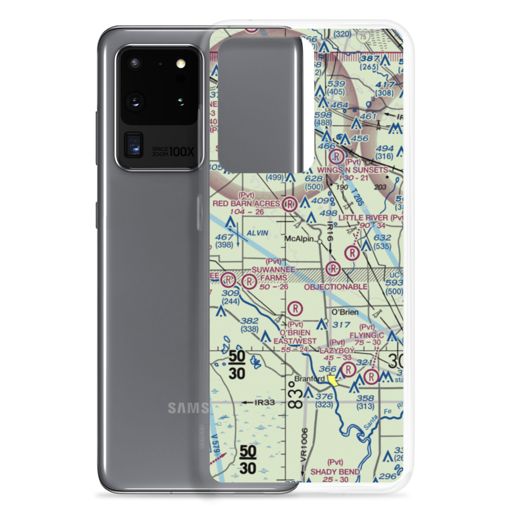 Buddys Ag Service Airport (9FD9) VFR Sectional Samsung Case Samsung Galaxy S20 Ultra model shown