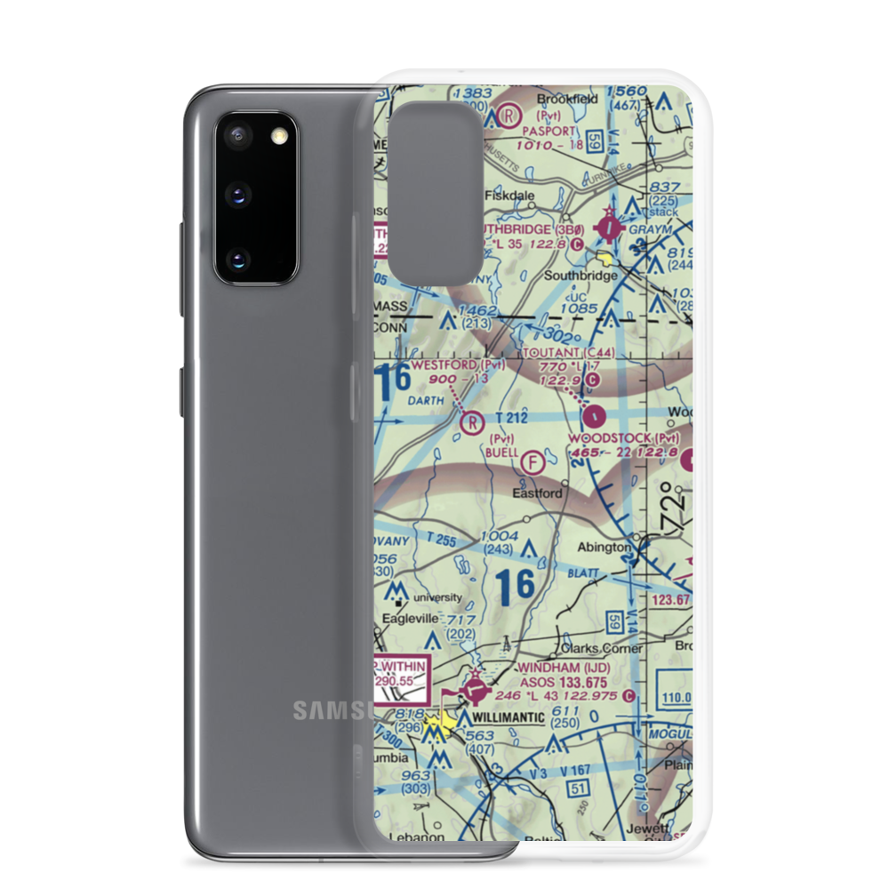 Buell Farm Ultralightport (5CT6) VFR Sectional Samsung Case Samsung Galaxy S20 model shown