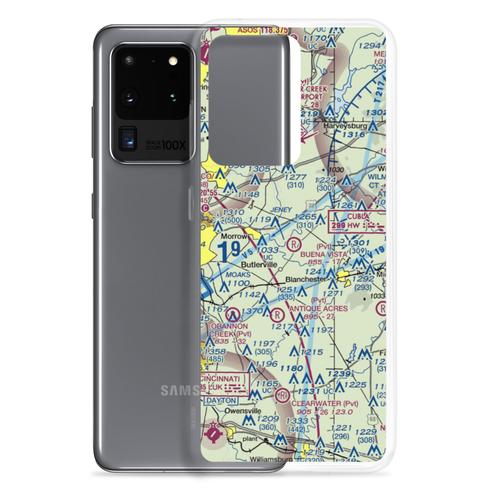 Buena Vista Farm Airport (OA12) VFR Sectional Samsung Case Samsung Galaxy S20 Ultra model shown