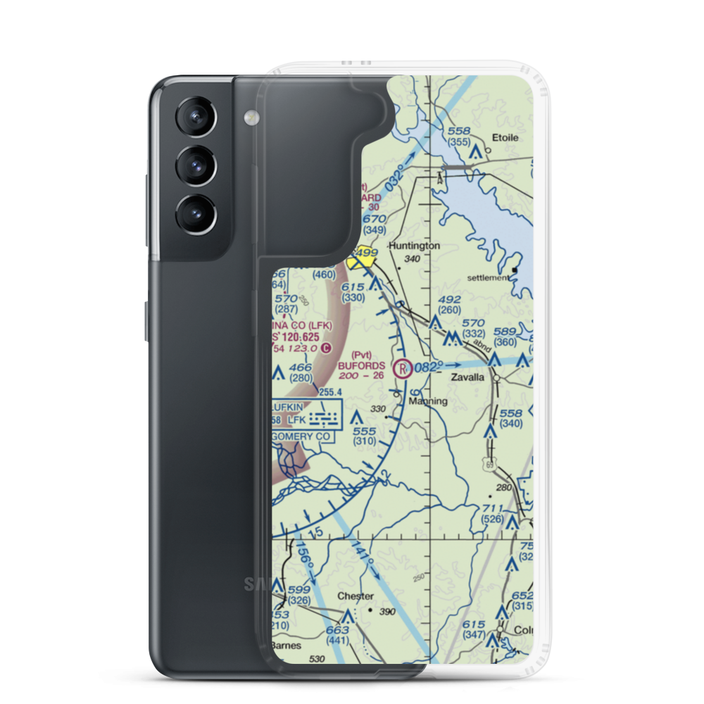 Bufords Field (8TA8) VFR Sectional Samsung Case Samsung Galaxy S21 model shown