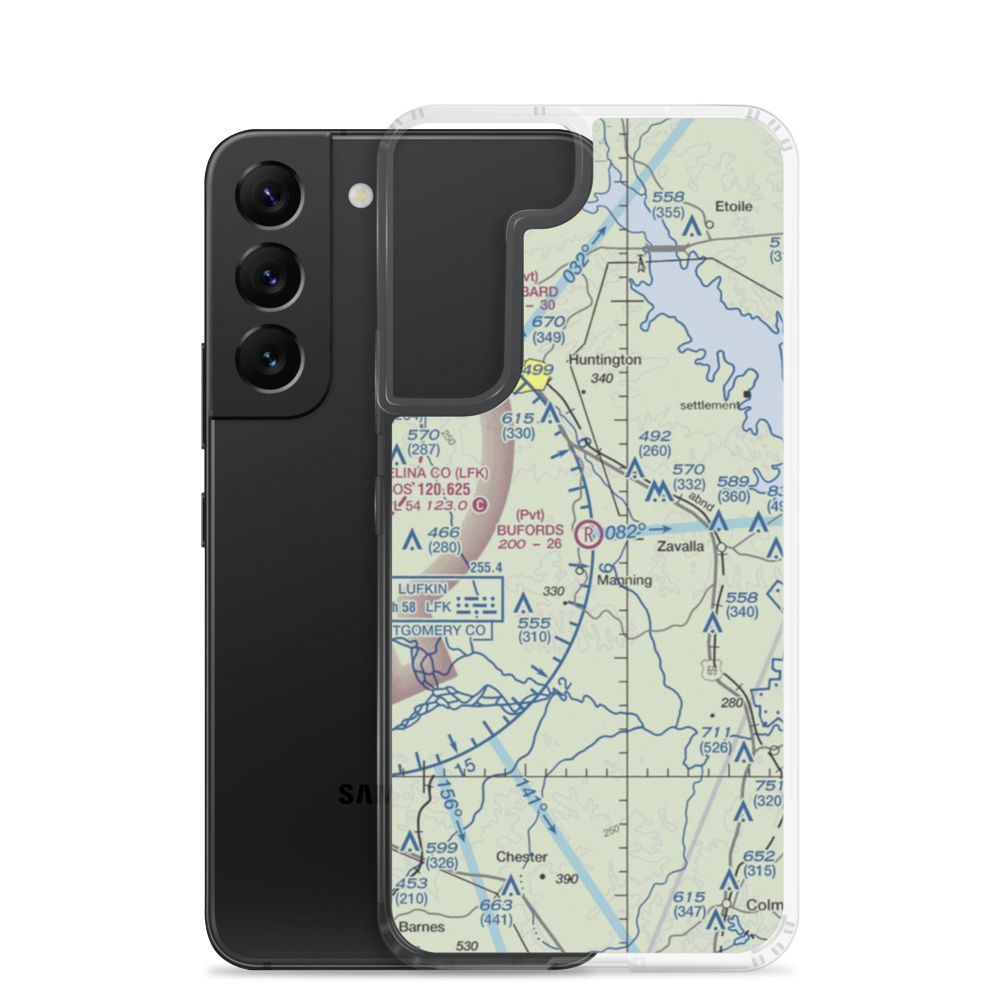 Bufords Field (8TA8) VFR Sectional Samsung Case Samsung Galaxy S22 model shown