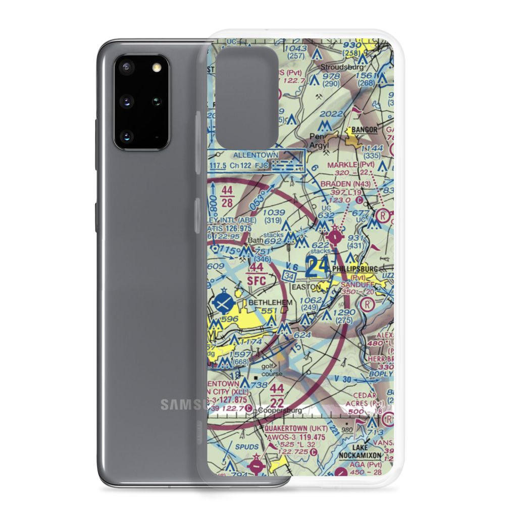 Bugs Airport (PA68) VFR Sectional Samsung Case Samsung Galaxy S20 Plus model shown