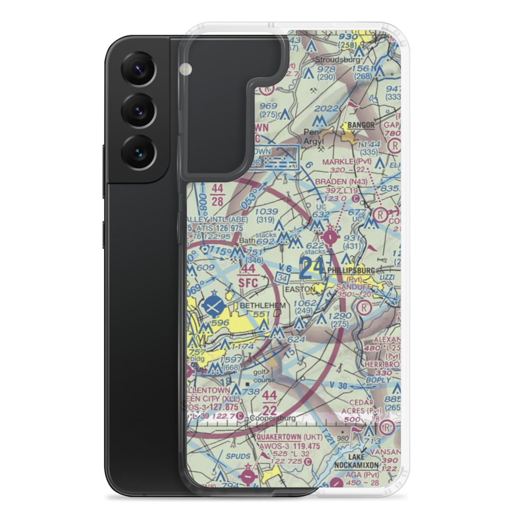 Bugs Airport (PA68) VFR Sectional Samsung Case Samsung Galaxy S22 Plus model shown