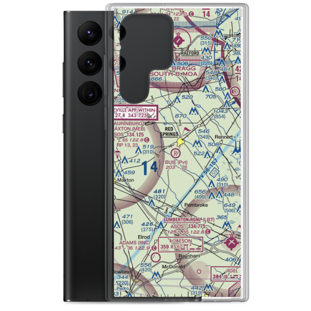Buie Field (9NR8) VFR Sectional Samsung Case Samsung Galaxy S22 Ultra model shown