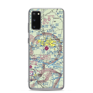 Burlington Alamance Regional Airport (BUY) VFR Sectional Samsung Case