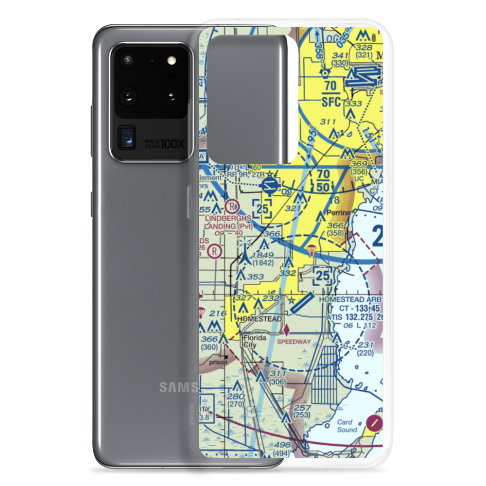Burrs Strip (14FA) VFR Sectional Samsung Case Samsung Galaxy S20 Ultra model shown