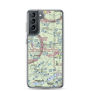 Buzzards Roost Airport (1WI7) VFR Sectional Samsung Case