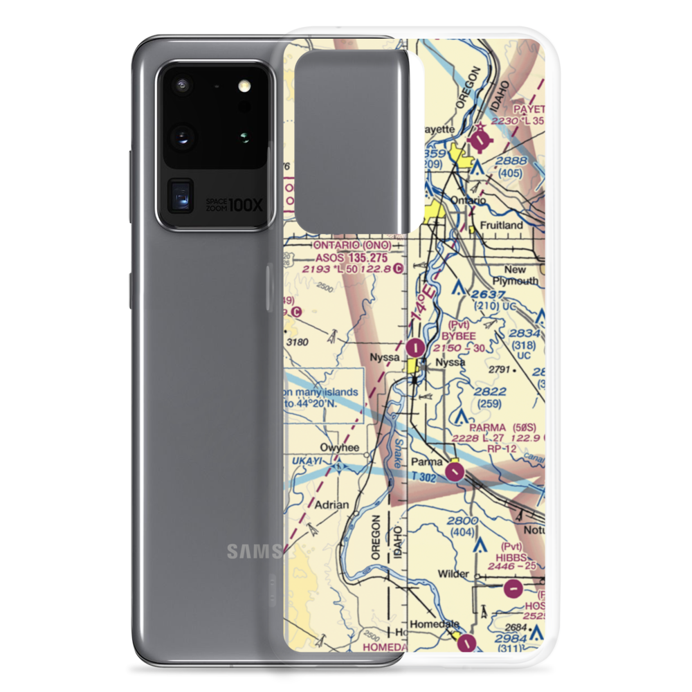 Bybee Field (97OG) VFR Sectional Samsung Case Samsung Galaxy S20 Ultra model shown