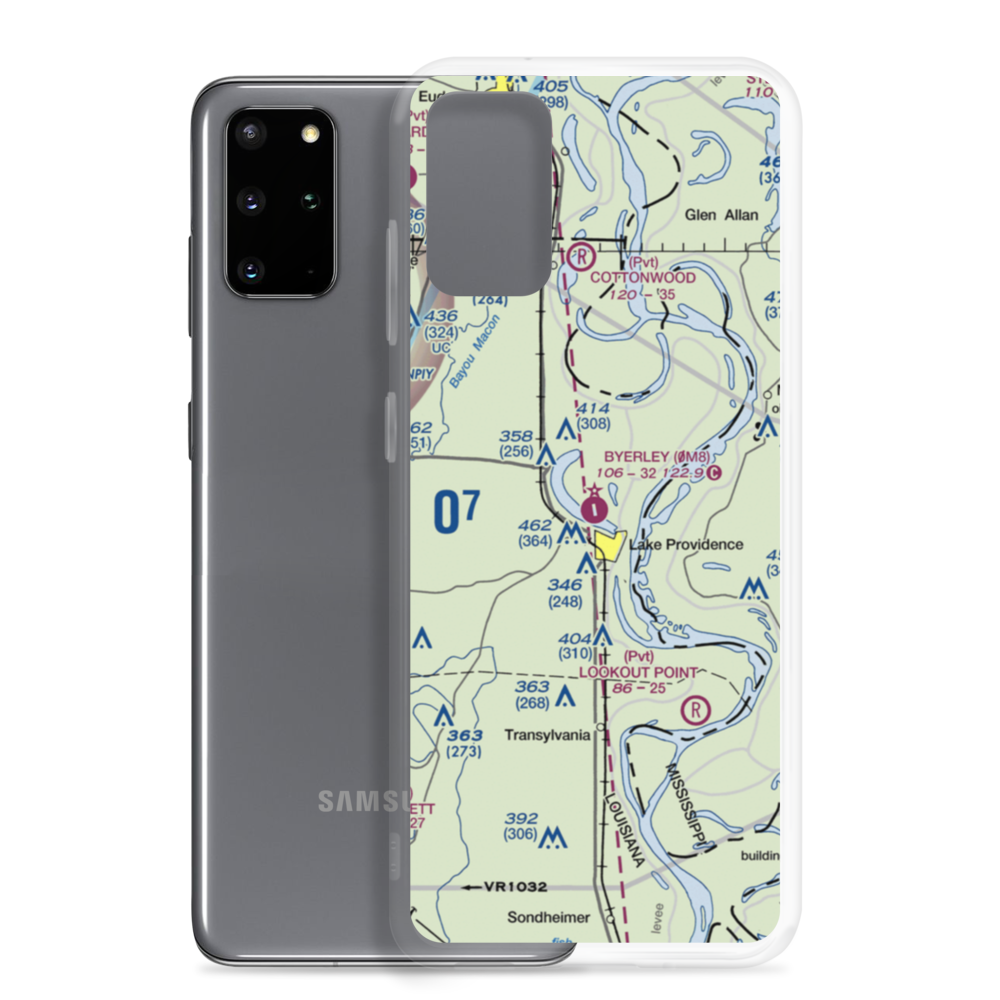 Byerley Airport (0M8) VFR Sectional Samsung Case Samsung Galaxy S20 Plus model shown