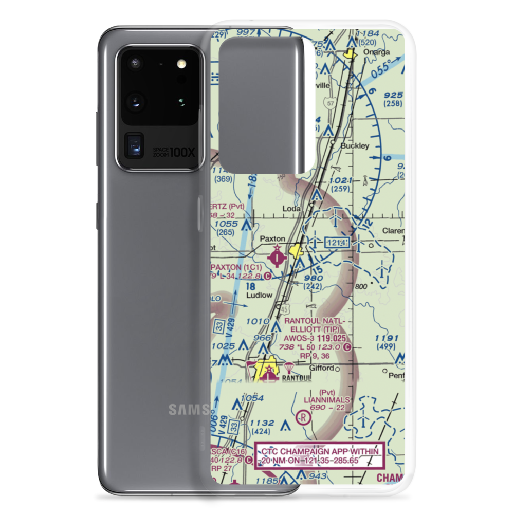 C D Maulding Airport (LL32) VFR Sectional Samsung Case Samsung Galaxy S20 Ultra model shown