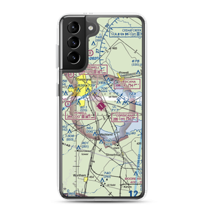 C David Campbell Field Corsicana Municipal Airport (CRS) VFR Sectional Samsung Case