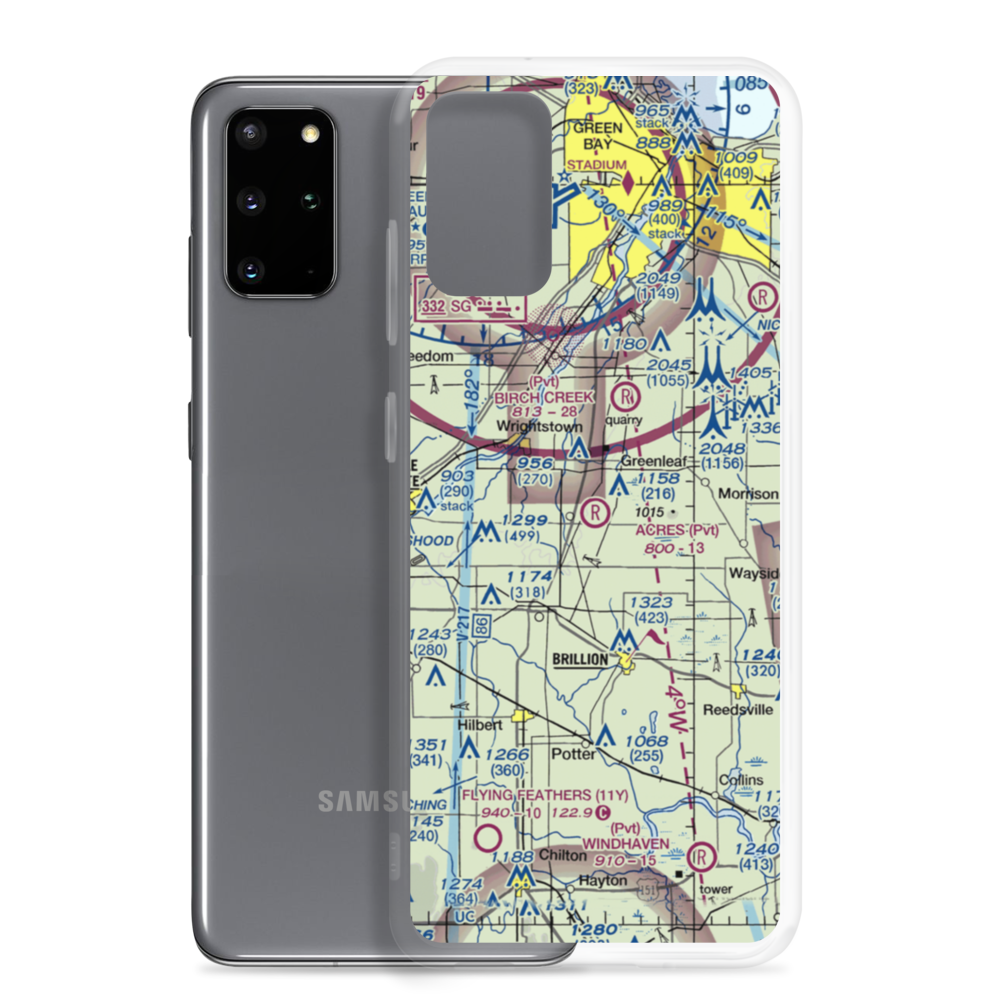 C. R. Acres Airport (2WS3) VFR Sectional Samsung Case Samsung Galaxy S20 Plus model shown