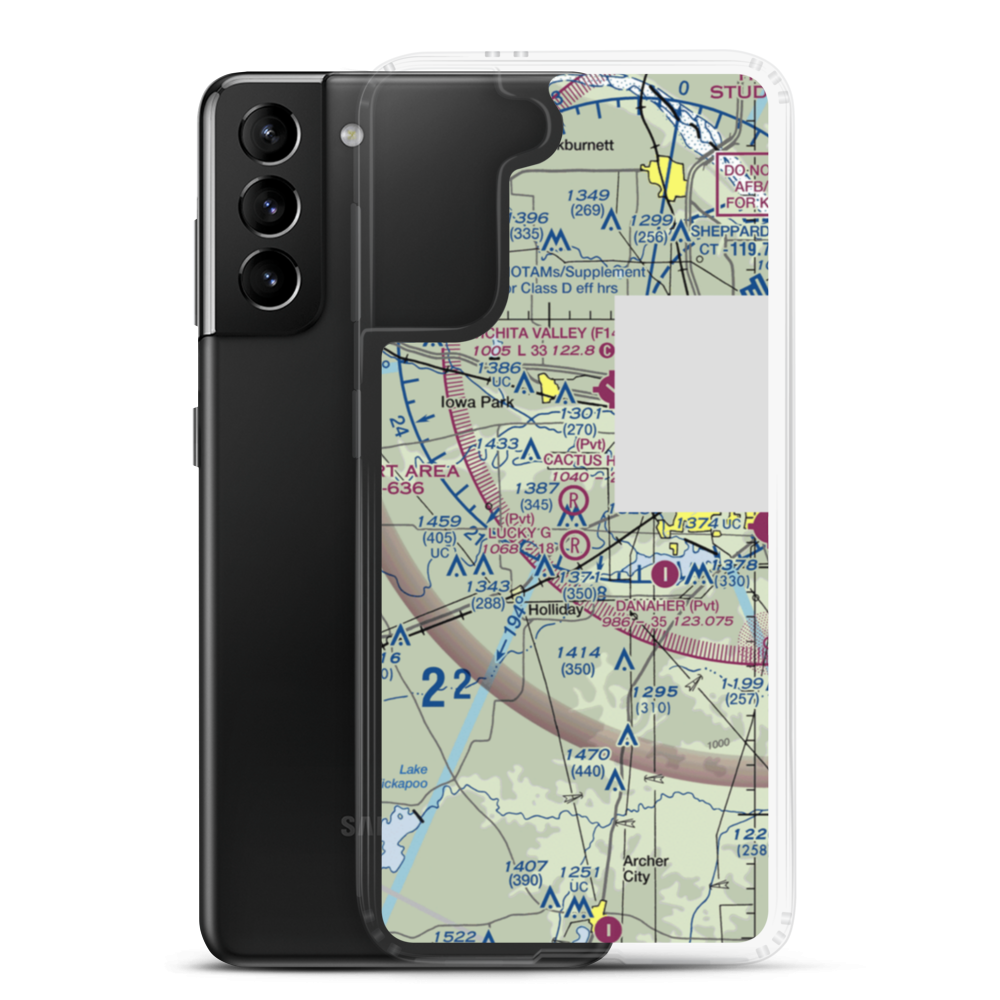 Cactus Hill Airport (29TA) VFR Sectional Samsung Case Samsung Galaxy S21 Plus model shown