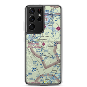 Camdenton Memorial Airport (OZS) VFR Sectional Samsung Case