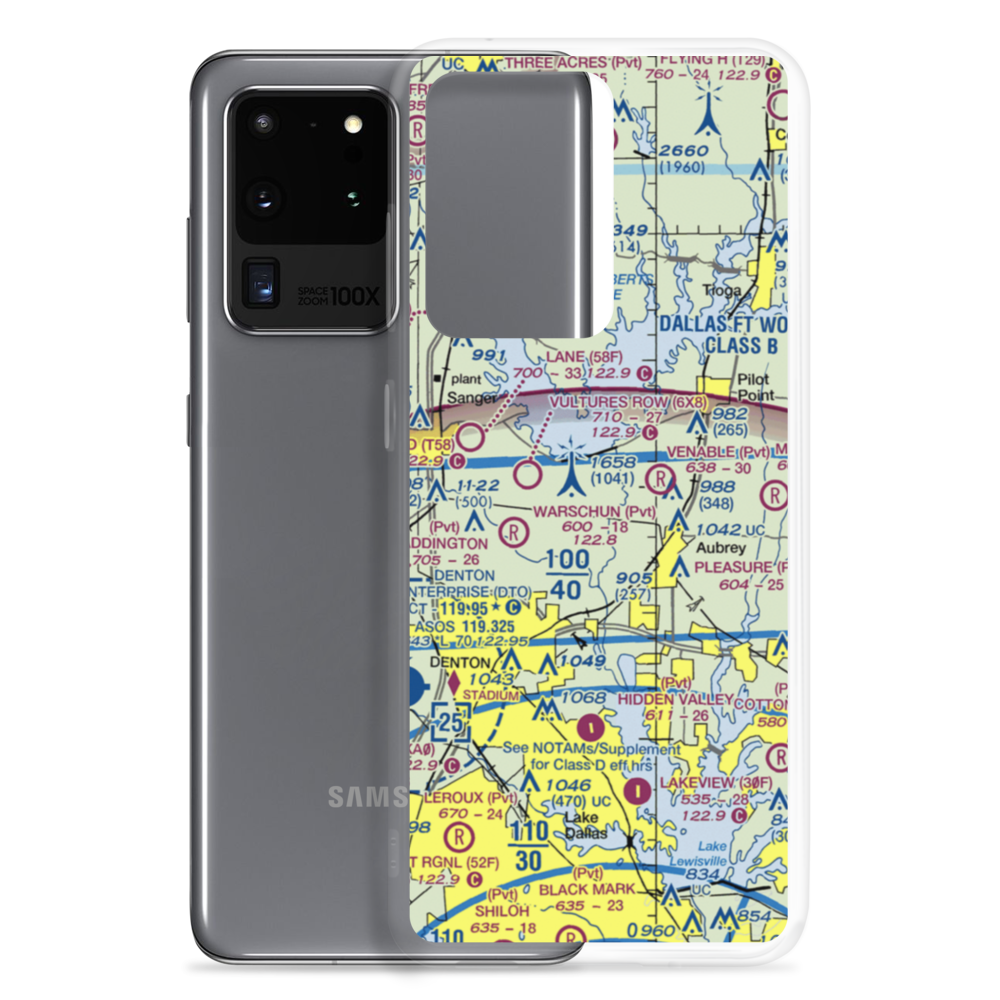 Campbell Field (06XS) VFR Sectional Samsung Case Samsung Galaxy S20 Ultra model shown